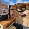 Designs modernes camping en aluminium rv armoires de cuisine multi-fonction étanche caravane rv meubles