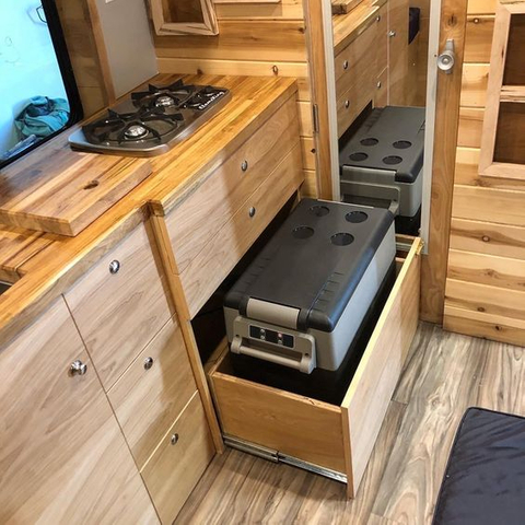 Armoire de cuisine en aluminium haut de gamme pour camping-car, remorque légère en aluminium, accessoires de camping-car