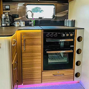 Meubles de rangement en aluminium sur mesure, gain de place, qualité, voyage, vw, armoire de cuisine légère pour camping-car 