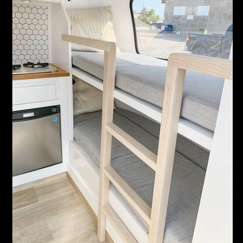 Lits superposés pratiques pour camping-car, lits superposés en aluminium légers, lit de Van