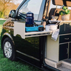 Armoires de cuisine OEM personnalisables, panneaux en nid d'abeille ignifuges et imperméables, accessoires de camping-car en aluminium