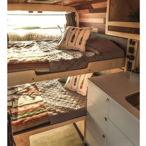 Lits superposés en aluminium de meubles légers de camping-car de lits superposés en aluminium d'économie de l'espace