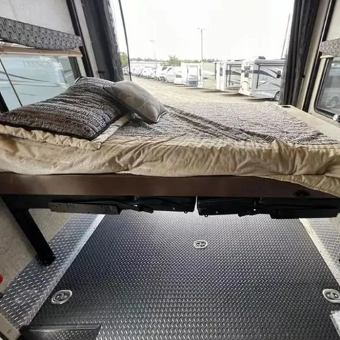 Nouveau Lit léger en aluminium de luxe pour caravane rv meubles en aluminium portables