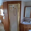 Armoires de salle de bain pour camping-car en aluminium crème française, camping-car, loisirs, salle de douche personnalisée 