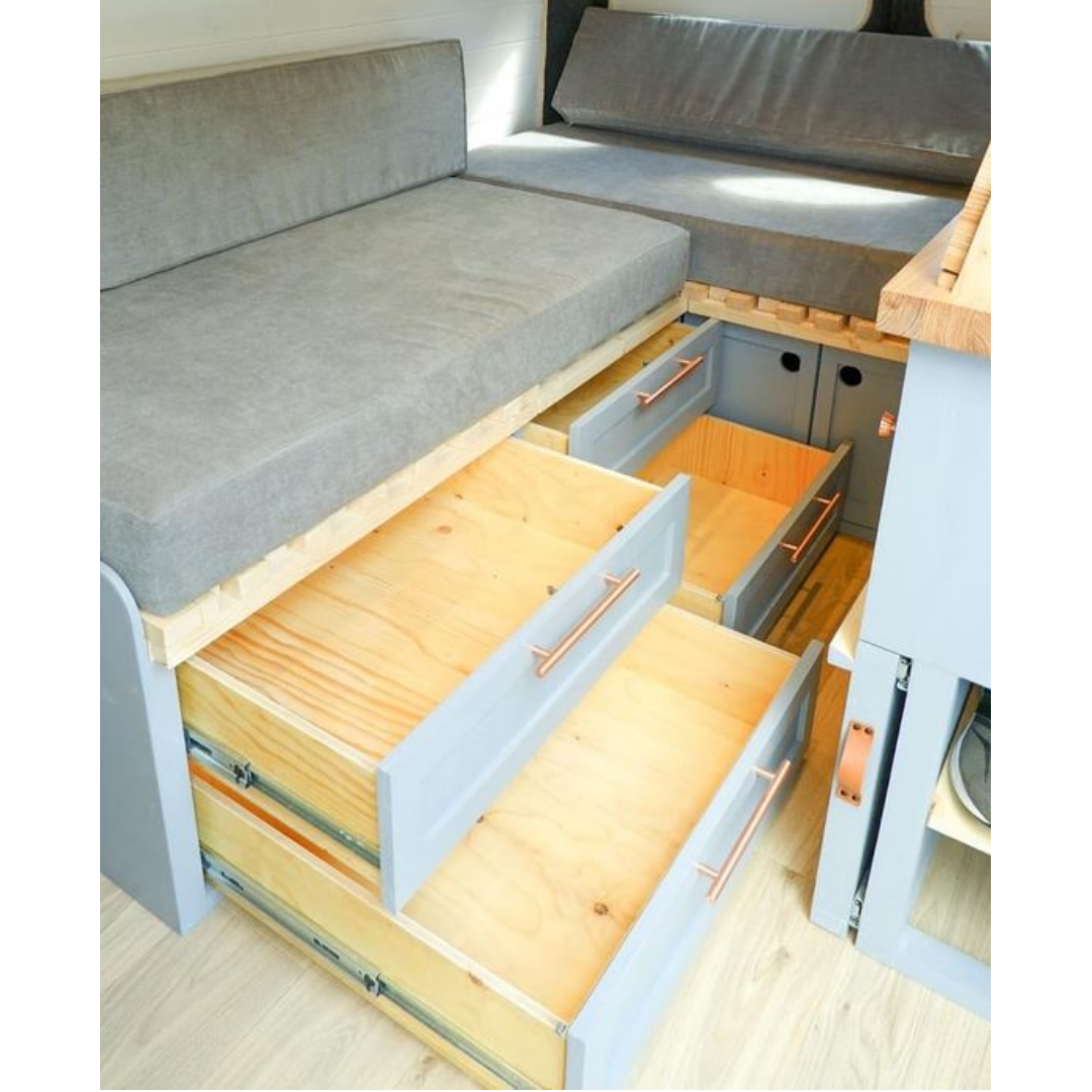 meuble de canapé de camping-car
