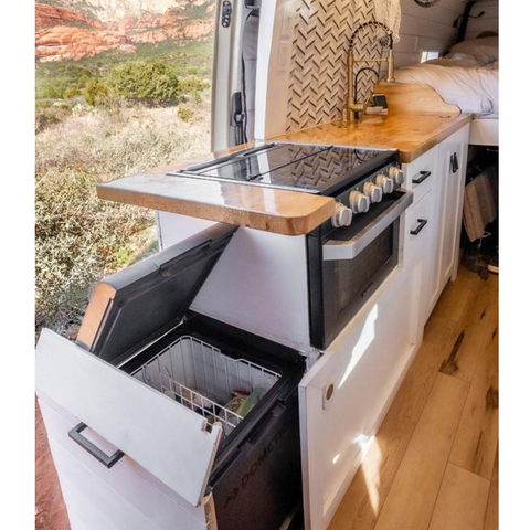 Armoire de cuisine en aluminium légère pour camping-car, ensemble VM Van, armoire multifonctionnelle