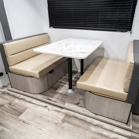 Nouveau RV Table canapé ensemble léger en aluminium RV camping-car meubles