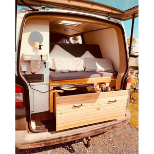 Armoire en aluminium pour camping-car, camping-car, lit personnalisé, léger et étanche, moderne