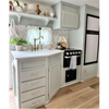 Armoire de cuisine en aluminium haut de gamme, meubles de camping-car avec tiroirs, armoire légère en aluminium pour camping-car, Durable