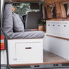Accessoires de camping-car caravane de luxe sur mesure, rangement léger en aluminium, canapé-lit vw rv 