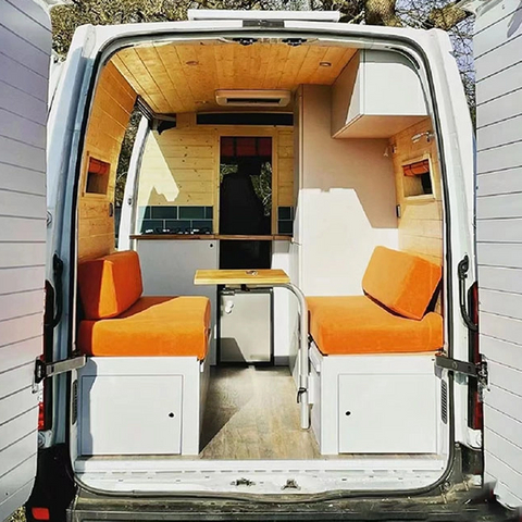 Canapé-lit moderne et léger en aluminium pour camping-car, étanche, gain de place, armoires pour camping-car, remorque