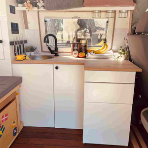 Biens multi en aluminium légers de Cabinet de fonction de sprinter de buffets de rv
