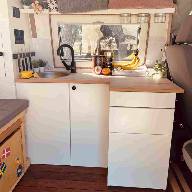 Biens multi en aluminium légers de Cabinet de fonction de sprinter de buffets de rv