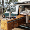 Canapé-lit en aluminium pour camping-car, nouveau Design, rangement récréatif, caravane légère et personnalisée, sprinter van, armoire de cuisine