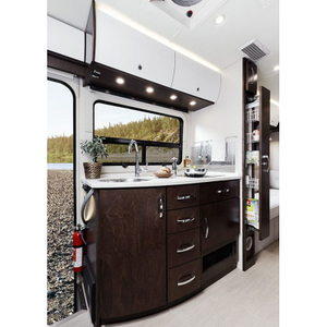 Ensemble d'armoires de luxe en aluminium pour camping-car, armoire suspendue multifonctionnelle en aluminium pour camping-car