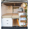 Canapé-lit de Camping en aluminium, lit télescopique, meubles de camping-car durables et imperméables, sièges de Camping