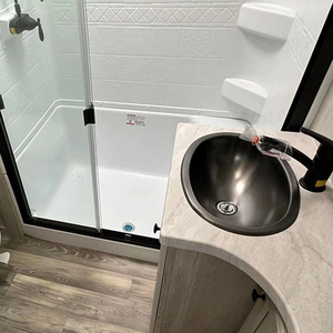Nouveau Armoire de douche murale en aluminium, pour caravane rv, armoires de salle