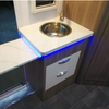 Armoire de cuisine multifonction en aluminium léger, meuble de camping-car étanche, offre spéciale