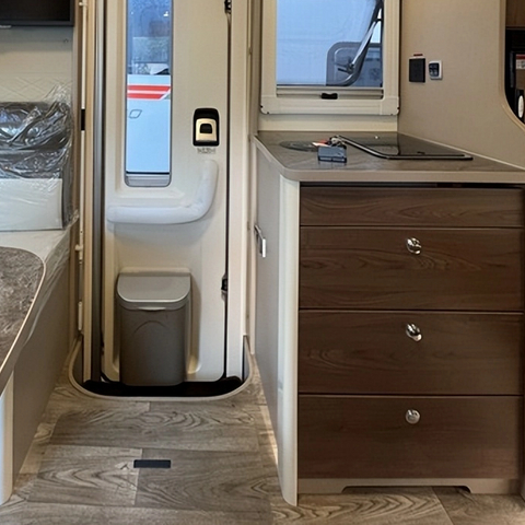 Armoire de rangement de cuisine personnalisée pour camping-car, caravane, camping-car, meubles en aluminium, offre spéciale