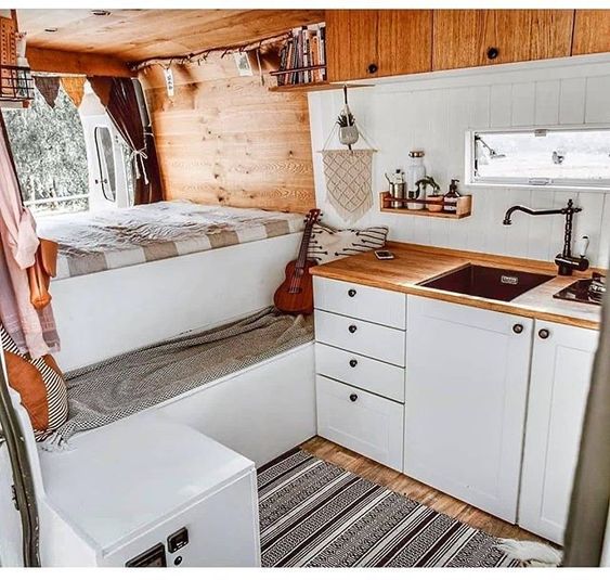 armoire de cuisine pour camping-car