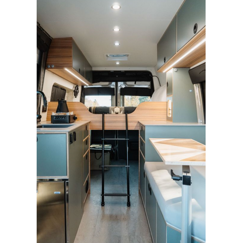 Fabricant professionnel de meubles de camping-car en aluminium, ensemble d'armoires de camping-car en aluminium