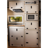 Meubles de cuisine en aluminium pour camping-car populaires, meubles légers pour camping-car