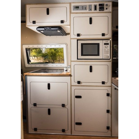 Meubles de cuisine en aluminium pour camping-car populaires, meubles légers pour camping-car
