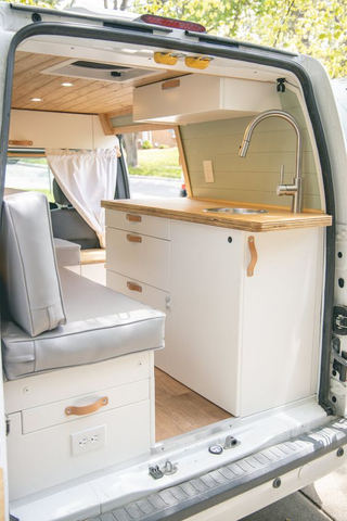 Accessoires de meubles de camping-car en aluminium multifonctionnels, armoire de cuisine de camping-car vw sprinter van 