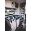 Ensemble d'armoires de camping-car en aluminium personnalisées, armoire de cuisine pour maison Mobile, solide et Durable sans déformation