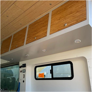 Meubles légers en aluminium pour camping-car, armoire murale, porte d'armoire à l'envers, Durable