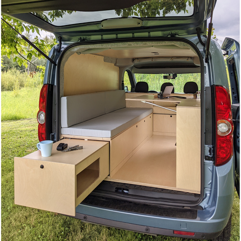 Ensemble de meubles de camping-car à petit déplacement, meubles légers en aluminium pour camping-car
