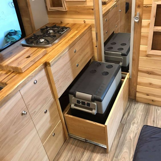 Armoires de cuisine RV personnalisées, étanches et ignifuges, accessoires de camping-car en aluminium avec tiroirs, offre spéciale 