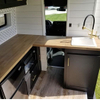 Armoire de cuisine avec tiroirs, sortie d'usine, pour rangement de caravane, mobilier léger et étanche pour camping-car