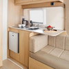 Meubles de cuisine RV en aluminium légers sur mesure, meubles de camping-car composites imperméables