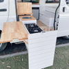 Armoire de cuisine multifonctionnelle et peu encombrante pour camping-car, accessoires d'intérieur en aluminium léger pour camping-car