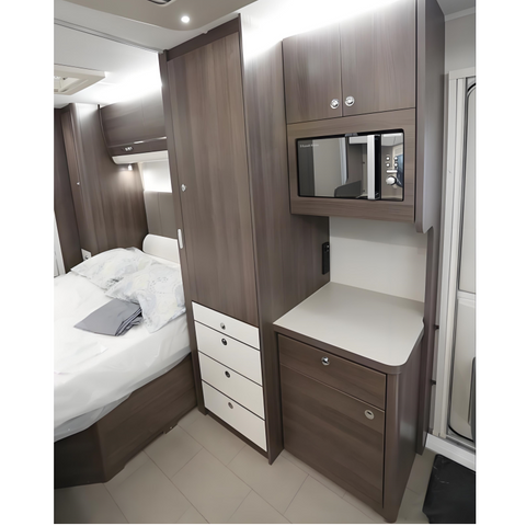 Armoire de voiture de camping-car en aluminium de grande capacité avec tiroirs, meubles légers pour camping-car