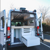 Lit de camping-car en aluminium haut de gamme avec tiroir, armoire de lit de camping-car sous le tiroir d'armoire de lit