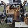 Récréatif nouveau camping moderne en aluminium rv canapé-lit stockage léger caravane sprinter van rv lit personnalisé
