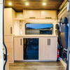 Armoire de cuisine de caravane en aluminium légère, la plus vendue, étanche et ignifuge