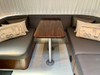 La Table élévatrice de camping-car en aluminium léger, ensemble de sièges de Table pour camping-car, est durable sans déformation