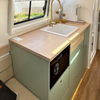 Armoire multifonctionnelle en aluminium adaptée aux besoins du client de meubles de camping-car en aluminium durable et solide