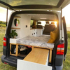 Camping caravane en aluminium vw rv lit de stockage léger rv lit personnalisé 