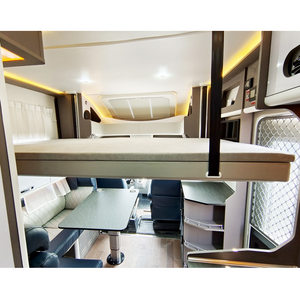 Lit élévateur électrique en aluminium pour camping-car, vente d'usine, meubles de caravane, personnalisation