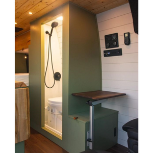 Meubles en aluminium légers en aluminium faits sur commande durables de RV de nid d'abeilles de salle de douche de RV