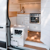 Armoire de cuisine RV de haute qualité avec tiroirs, panneau en nid d'abeille en aluminium, accessoires de camping-car